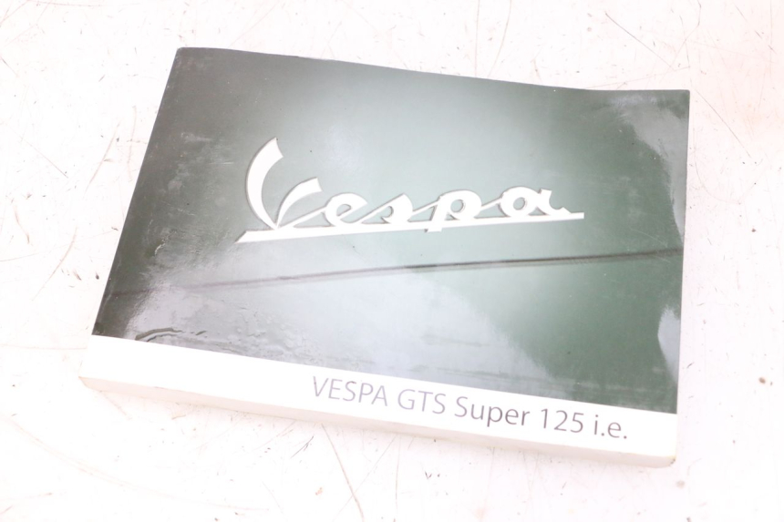 photo de MANUEL UTILISATEUR PIAGGIO VESPA GTS SUPER IE 125 (2009 - 2016) - Vue principale