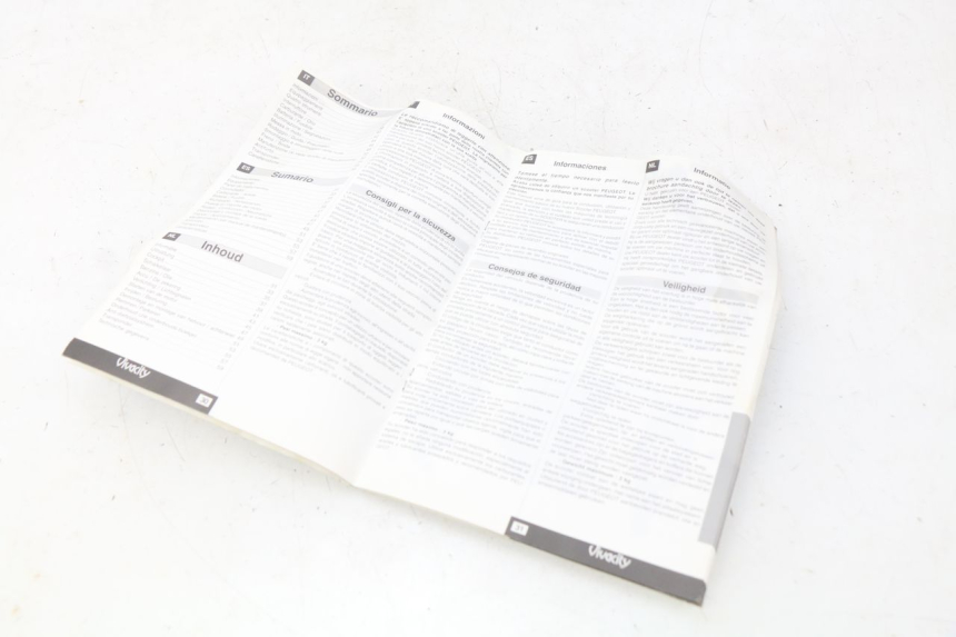 photo de MANUEL UTILISATEUR PEUGEOT VIVACITY 50 (1998 - 2003) - Points de fixation