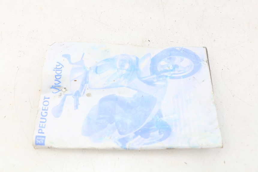 photo de MANUEL UTILISATEUR PEUGEOT VIVACITY 50 (1998 - 2003) - Pièce contrôlée