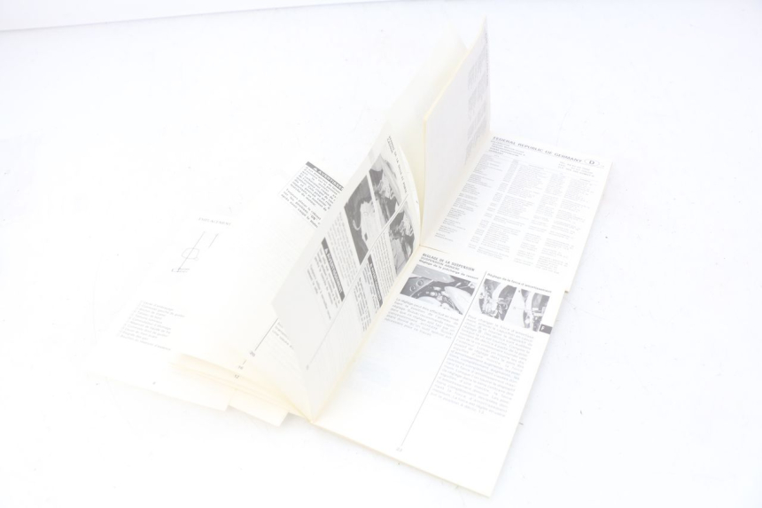 photo de MANUEL UTILISATEUR SUZUKI XF FREEWIND 650 (1997 - 2003) - Zoom état d’usage