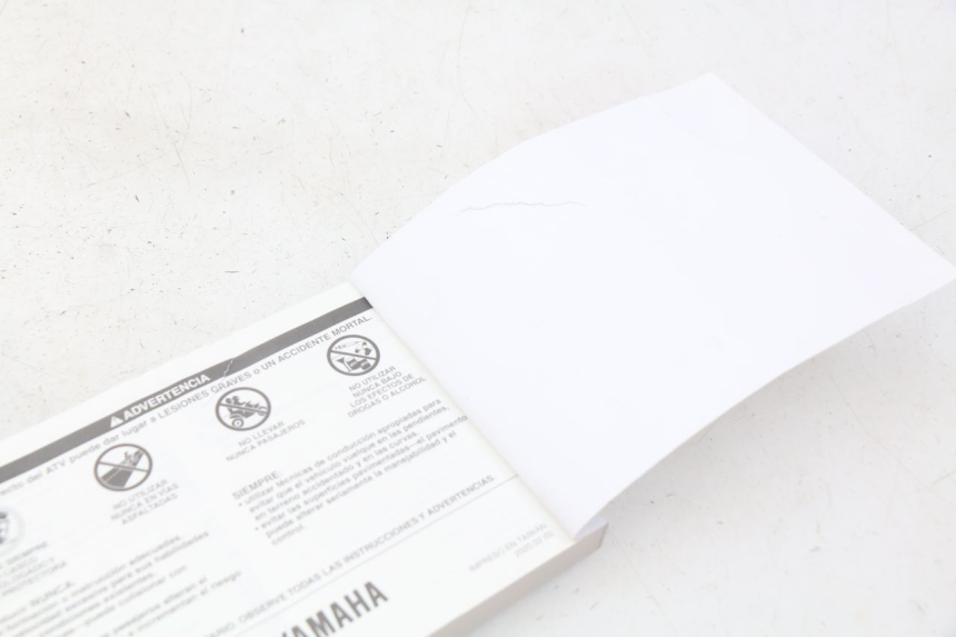 photo de MANUEL UTILISATEUR YAMAHA YFM R RAPTOR 90 (2017 - 2023) - Autre angle de vue