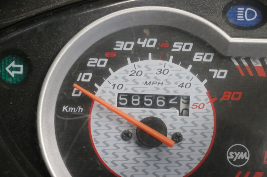 photo de MOTEUR SYM ORBIT III 3 4T 50 (2018 - 2021) - Gros plan technique