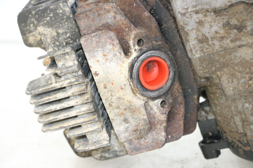 photo de MOTEUR YAMAHA PW 80 (1983 - 2014) - Gros plan technique