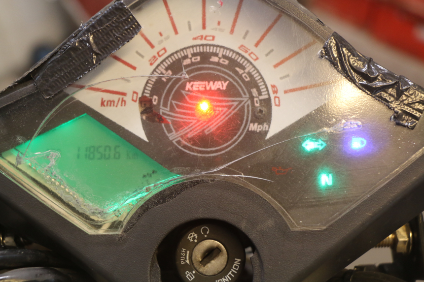 photo de MOTEUR KEEWAY TX 50 (2008 - 2015) - Zoom état d’usage