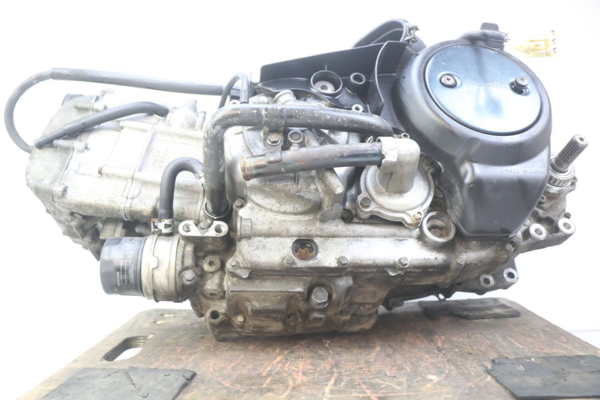 photo de MOTEUR YAMAHA XP T-MAX TMAX ABS 500 (2004 - 2007) - Gros plan technique