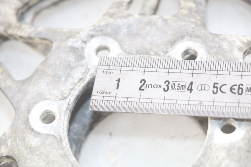 photo de PAIRE DISQUES FREIN AVANT HONDA CBR RR FIREBLADE 900 (1992 - 1994) - Zoom état d’usage