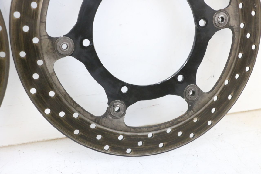 photo de PAIRE DISQUES FREIN AVANT YAMAHA FJR ABS 1300 (2006 - 2012) - État de surface