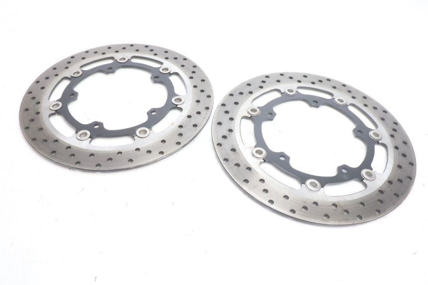photo de PAIRE DISQUES FREIN AVANT YAMAHA FZ8 800 (2010 - 2016) - Vue d’ensemble