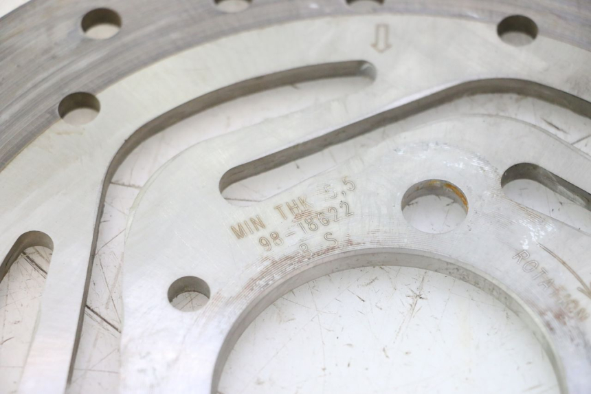 photo de PAIRE DISQUES FREIN AVANT CAN-AM SPYDER RS 1000 (2008 - 2012) - Détails caractéristiques
