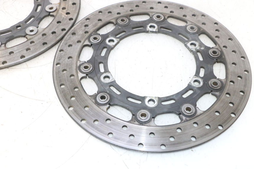 photo de PAIRE DISQUES FREIN AVANT YAMAHA XJR 1300 (1998 - 2002) - Marquages et références
