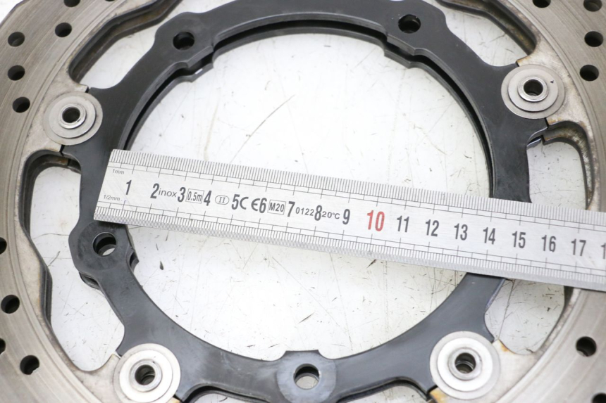 photo de PAIRE DISQUES FREIN AVANT YAMAHA TRACER 7 700 (2020 - 2024) - Détail de la pièce