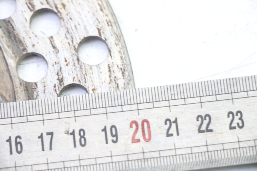 photo de PAIRE DISQUES FREIN AVANT YAMAHA YFM BRUIN 350 (2003 - 2009) - Vue d’ensemble