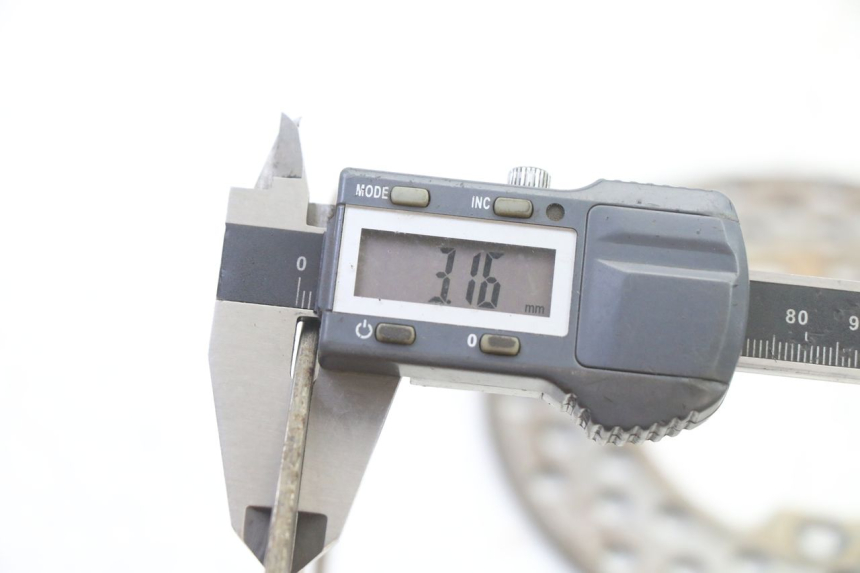 photo de PAIRE DISQUES FREIN AVANT YAMAHA YFM BRUIN 350 (2003 - 2009) - État de surface