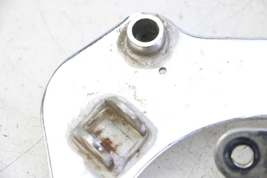 photo de PAIRE PLATINE CALE PIED AVANT HYOSUNG GV AQUILA 125 (2000 - 2009) - Marquages et références