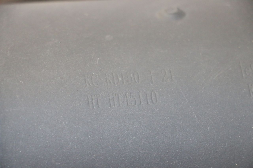 photo de POT ECHAPPEMENT KIDEN KD125-G 125 (2018 - 2022) - Zoom état d’usage