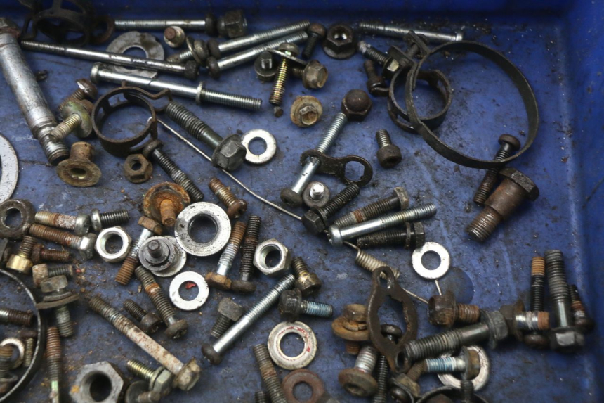 photo de SAC VISSERIE VIS YAMAHA DTLC 125 (1982 - 1987) - Zoom état d’usage