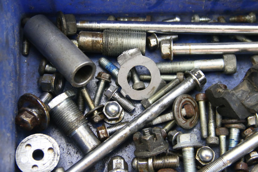 photo de SAC VISSERIE VIS YAMAHA XV VIRAGO 750 (1984 - 1998) - Points de fixation