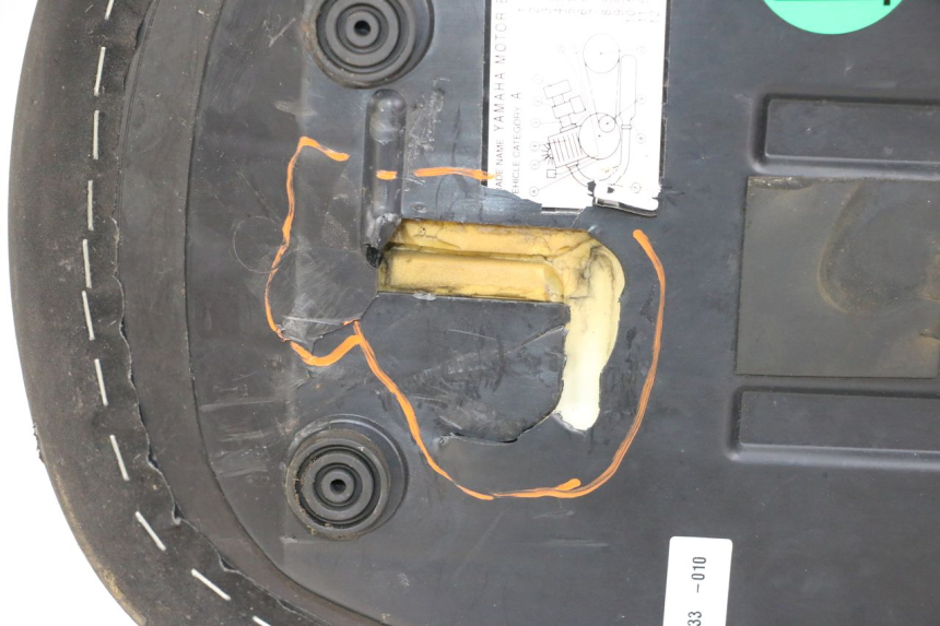 photo de SELLE YAMAHA NEOS NEO'S 4T 50 (2008 - 2016) - Inspection visuelle