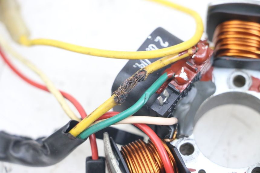 photo de STATOR RIEJU MRT 50 (2018 - 2021) - Zoom état d’usage