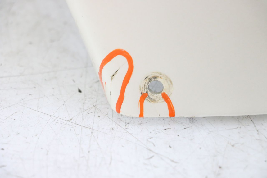 photo de TETE DE FOURCHE HONDA MTX TC02 125 (1987 - 1989) - Gros plan technique