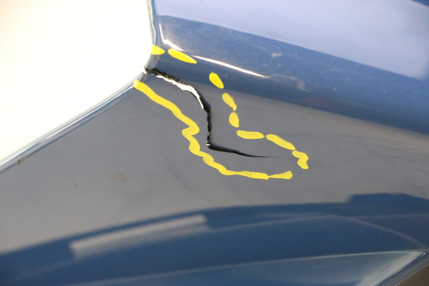 photo de TETE DE FOURCHE YAMAHA TDM ABS 900 (2002 - 2014) - Zoom état d’usage