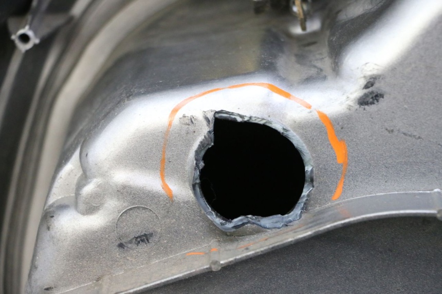 photo de VALISE DROITE HONDA NTV DEAUVILLE 650 (2001 - 2006) - Pièce contrôlée